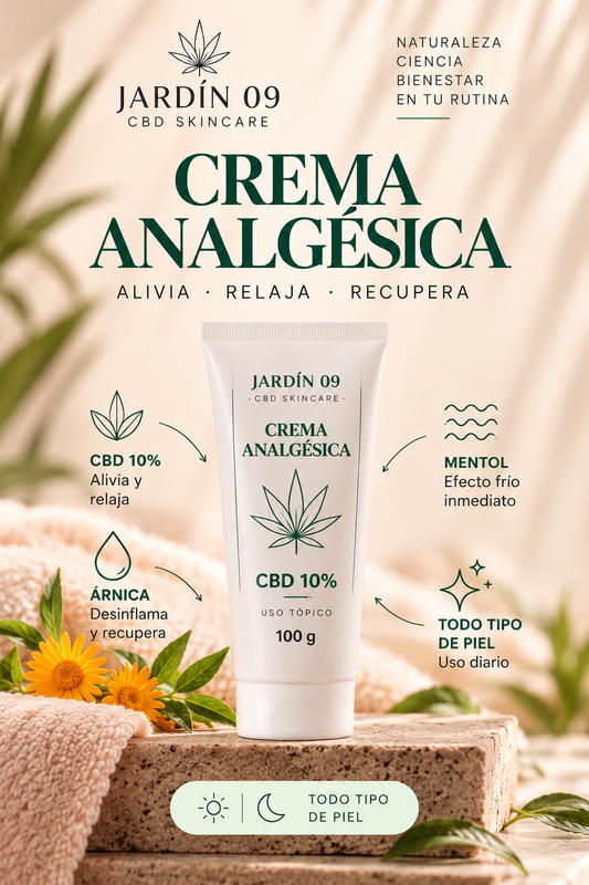 CREMA ANALGESICA - 200MG CBD