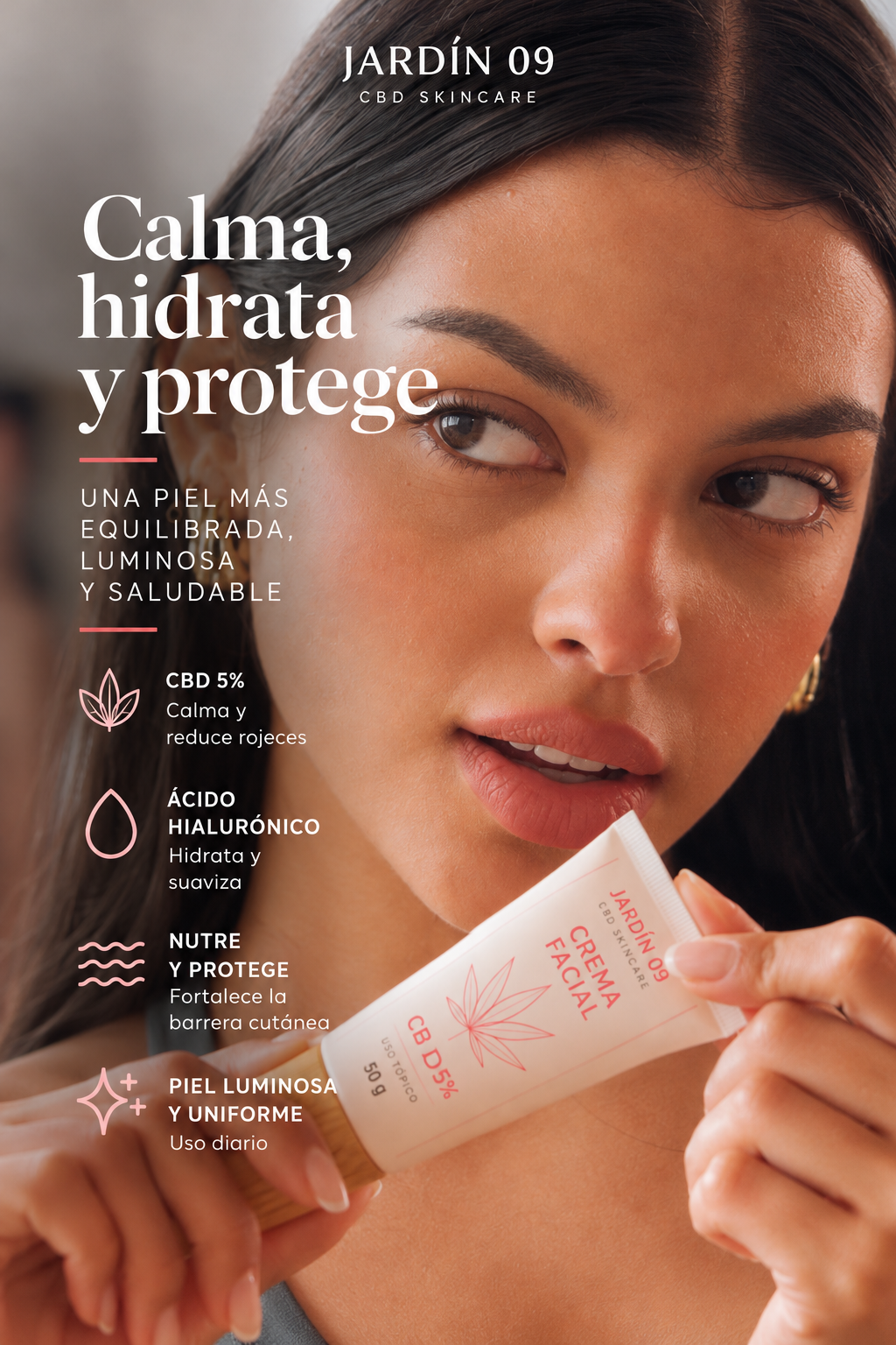CREMA FACIAL - 5% CBD