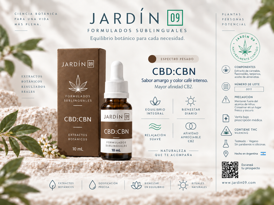 ACEITE CBD — Relajación profunda sin THC